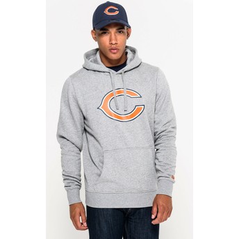 New Era Chicago Bears NFL Grey Pullover Hoodie Sweatshirt