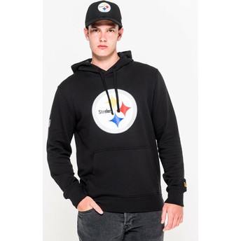 New Era Pittsburgh Steelers NFL Black Pullover Hoodie Sweatshirt