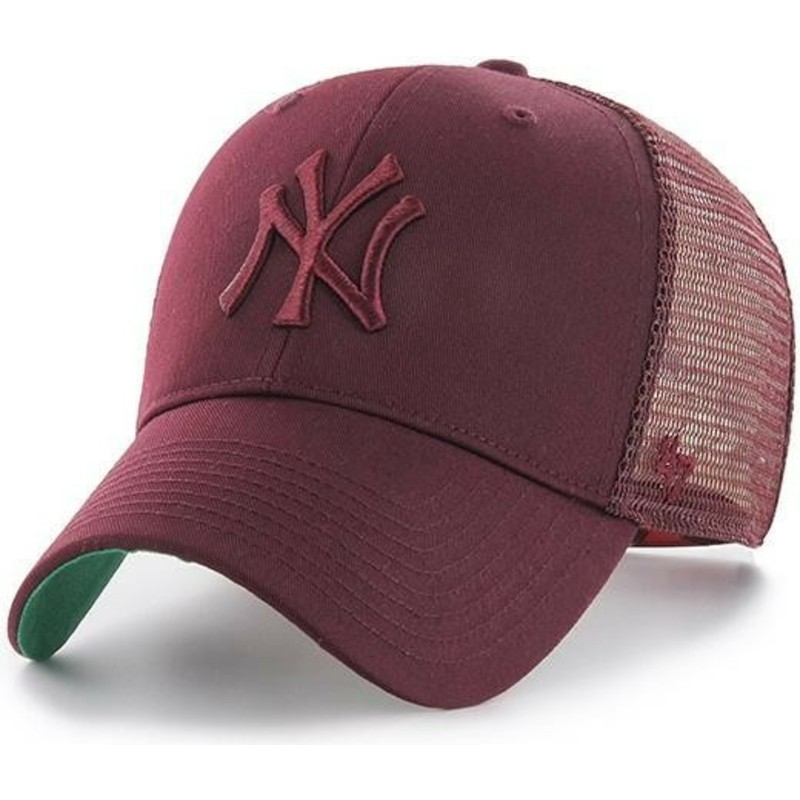 47-brand-maroon-logo-new-york-yankees-mlb-mvp-branson-maroon-trucker-hat