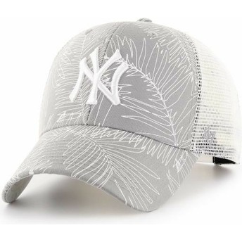 47 Brand New York Yankees MLB MVP Palma Grey Trucker Hat