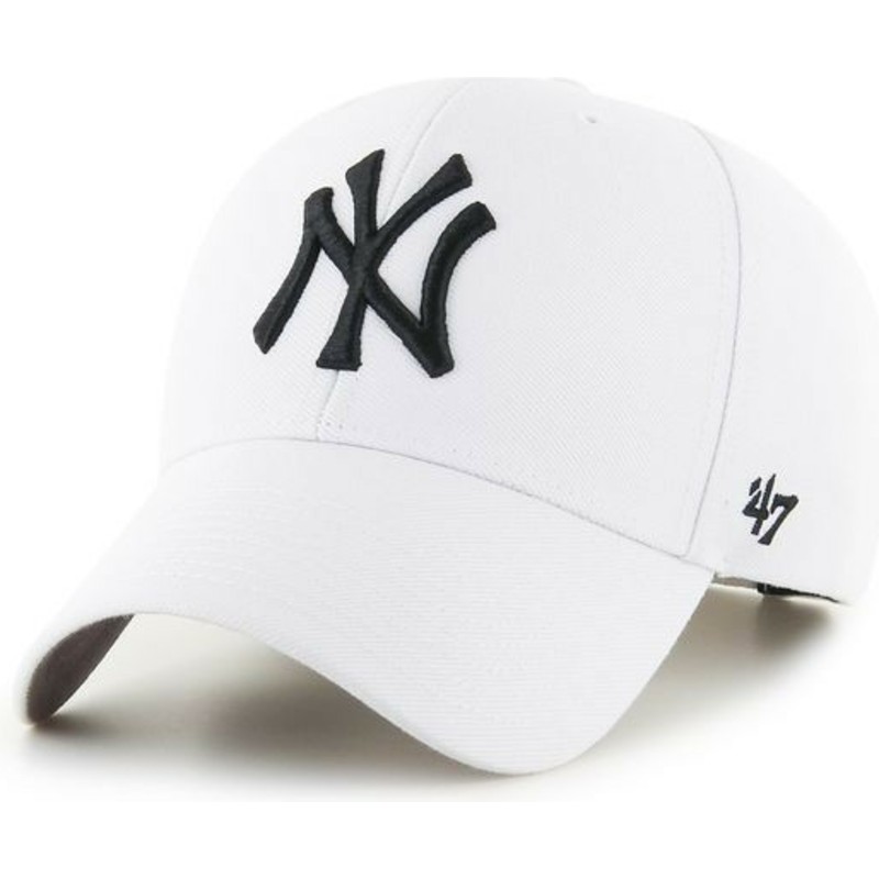 47-brand-curved-brim-new-york-yankees-mlb-mvp-white-snapback-cap