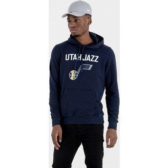 New Era Utah Jazz NBA Navy Blue Pullover Hoody Sweatshirt