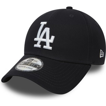 New Era Curved Brim 39THIRTY Classic Los Angeles Dodgers MLB Navy Blue Fitted Cap