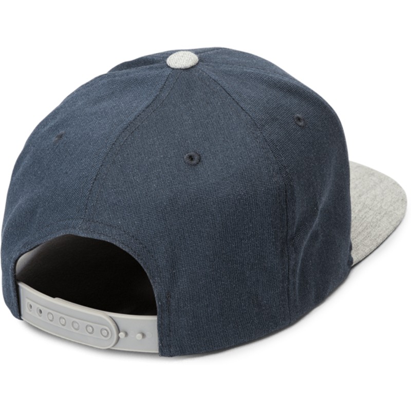 volcom-flat-brim-midnight-blue-cresticle-navy-blue-snapback-cap-with-grey-visor