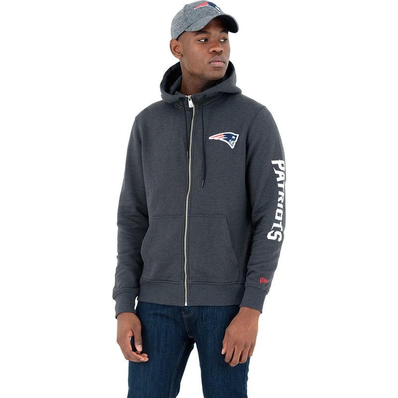 new england patriots zip hoodie