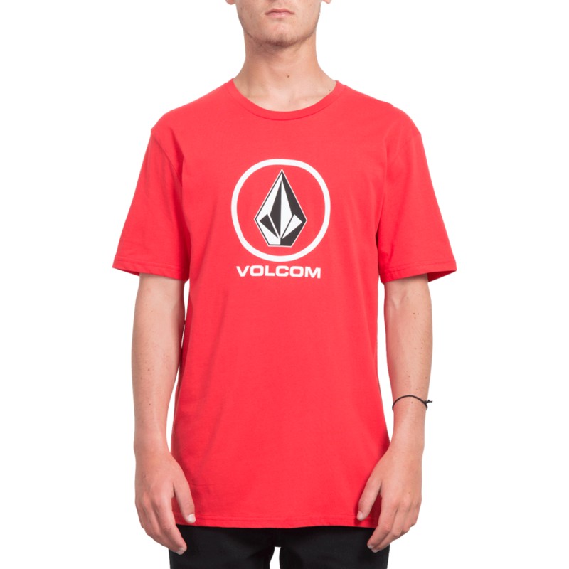 volcom red shirt