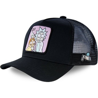 Capslab LOO1 Rick and Morty Black Trucker Hat