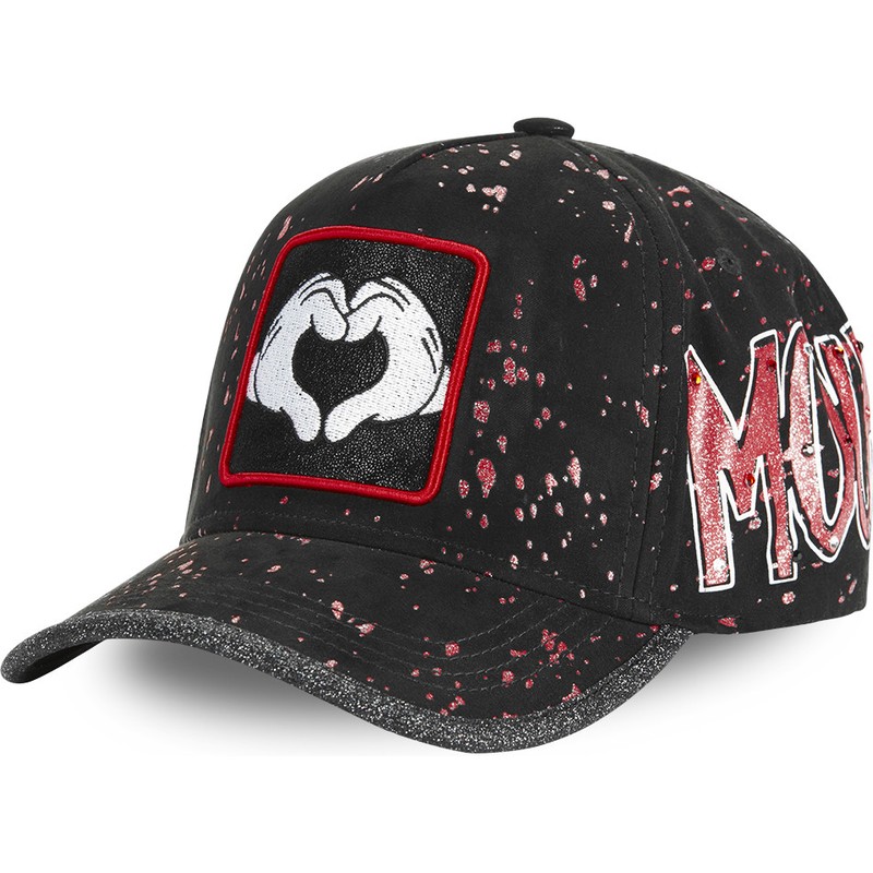 Capslab Curved Brim Mickey Mouse Heart 