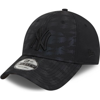 New Era Curved Brim 9FORTY Reflective Pack New York Yankees MLB Black Adjustable Cap