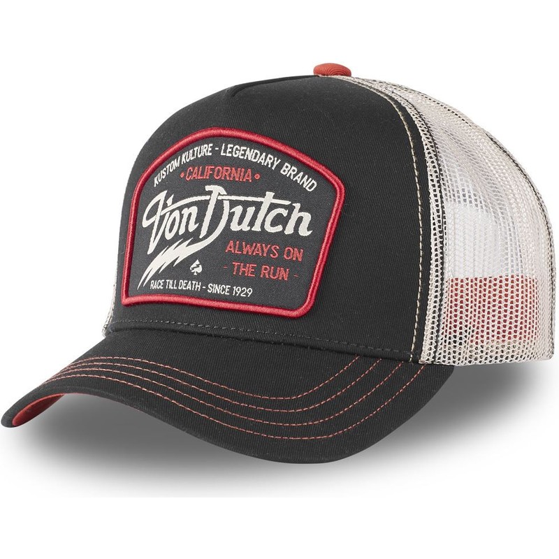 Von Dutch THU Black and White Trucker 
