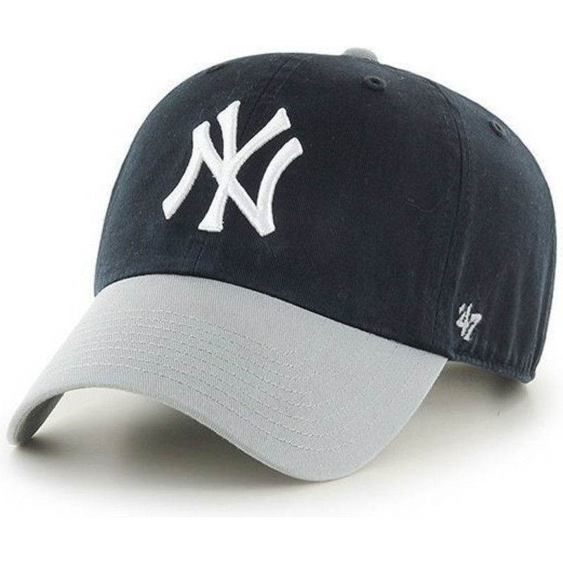 47-brand-curved-brim-large-front-logo-new-york-yankees-black-cap-with-grey-visor